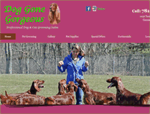 Tablet Screenshot of dogandcatgroomingma.com